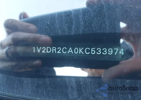 2019 Volkswagen Atlas 3.6L V6 Se z USA, uszkodzony, nr VIN 1V2DR2CA0KC533974